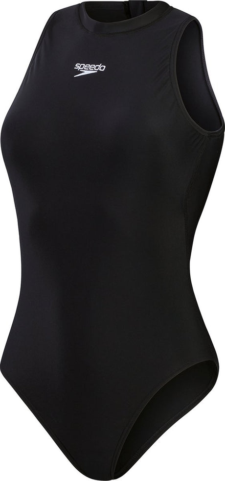 Speedo eco hydrasuit dames sportbadpak - zwart