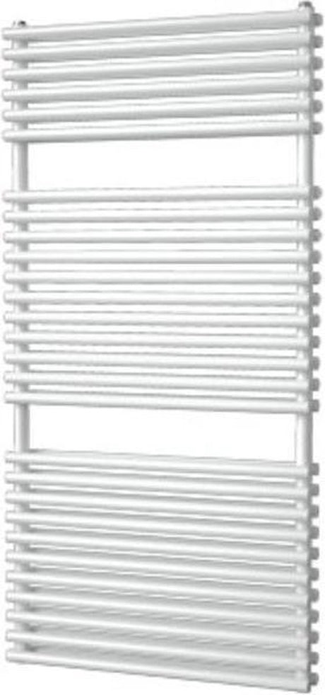 Plieger florian nxt dubbel designradiator – handdoekradiator – 121.6 cm x 60 cm - 908 watt - wit