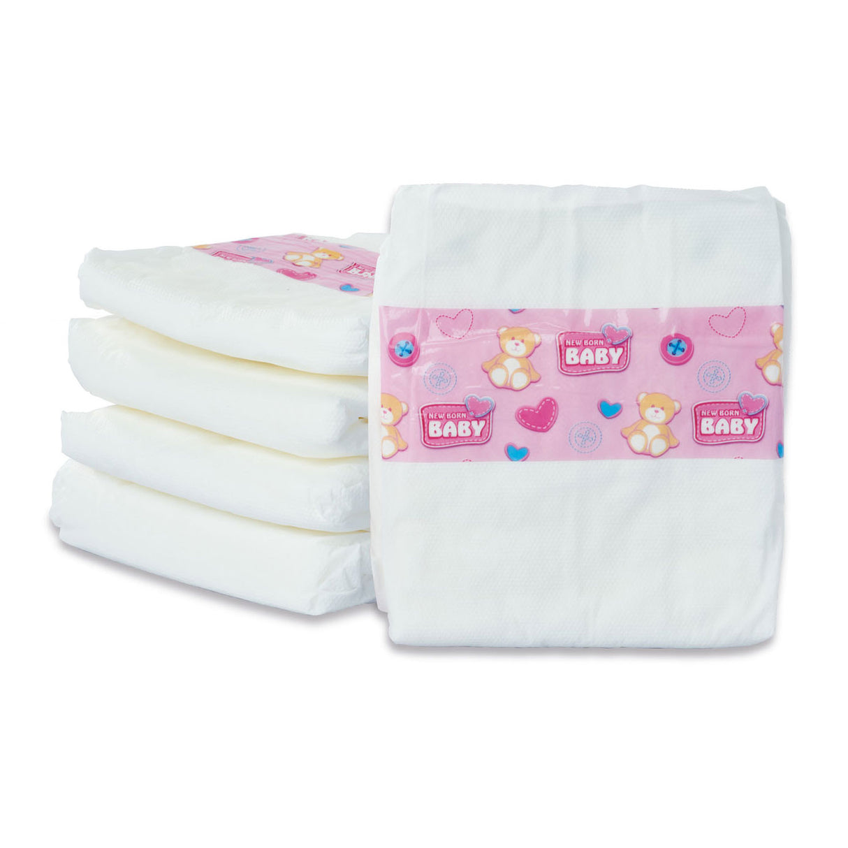 Nei gebuer Puppelchen gebuer Puppelchen Diapers, 5 St.