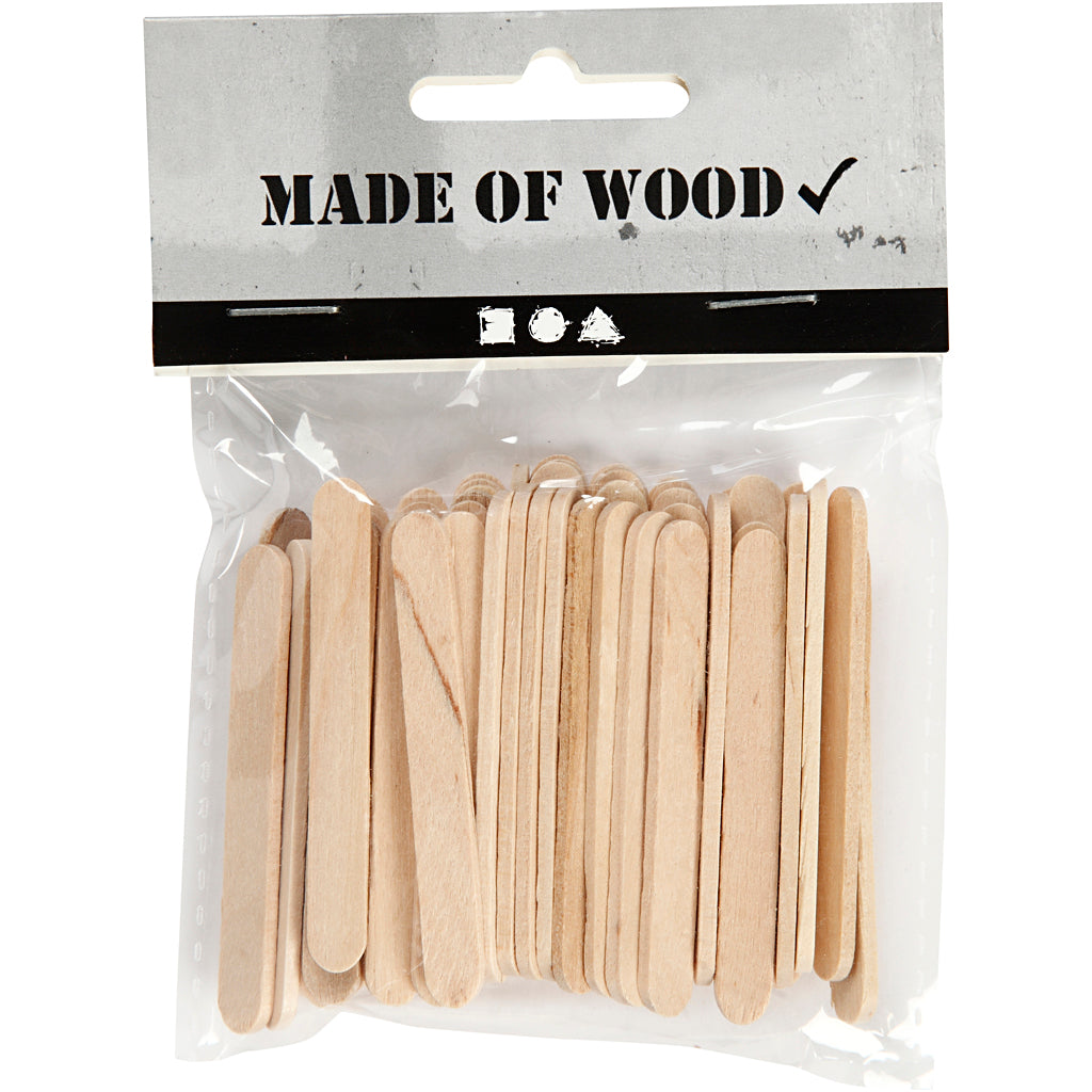 Creativ company http: www.cchobby.nl ijslollystokjes-l-5-5-cm-b-6-mm-naturel-50-stuk-1-doos