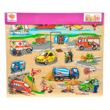 Eichhorn Holz Mega noppn Puzzle