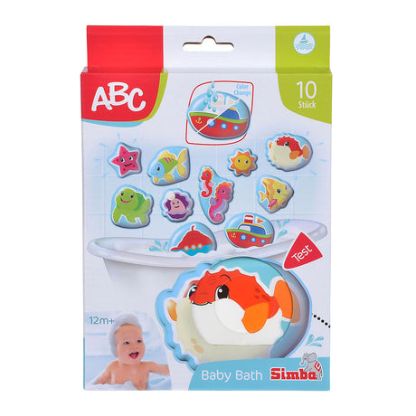 ABC Magische Badspeelgoed Zeedieren 10dlg.