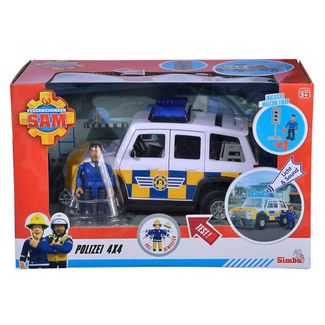 Simba Police Auto 4x4 mat Figur