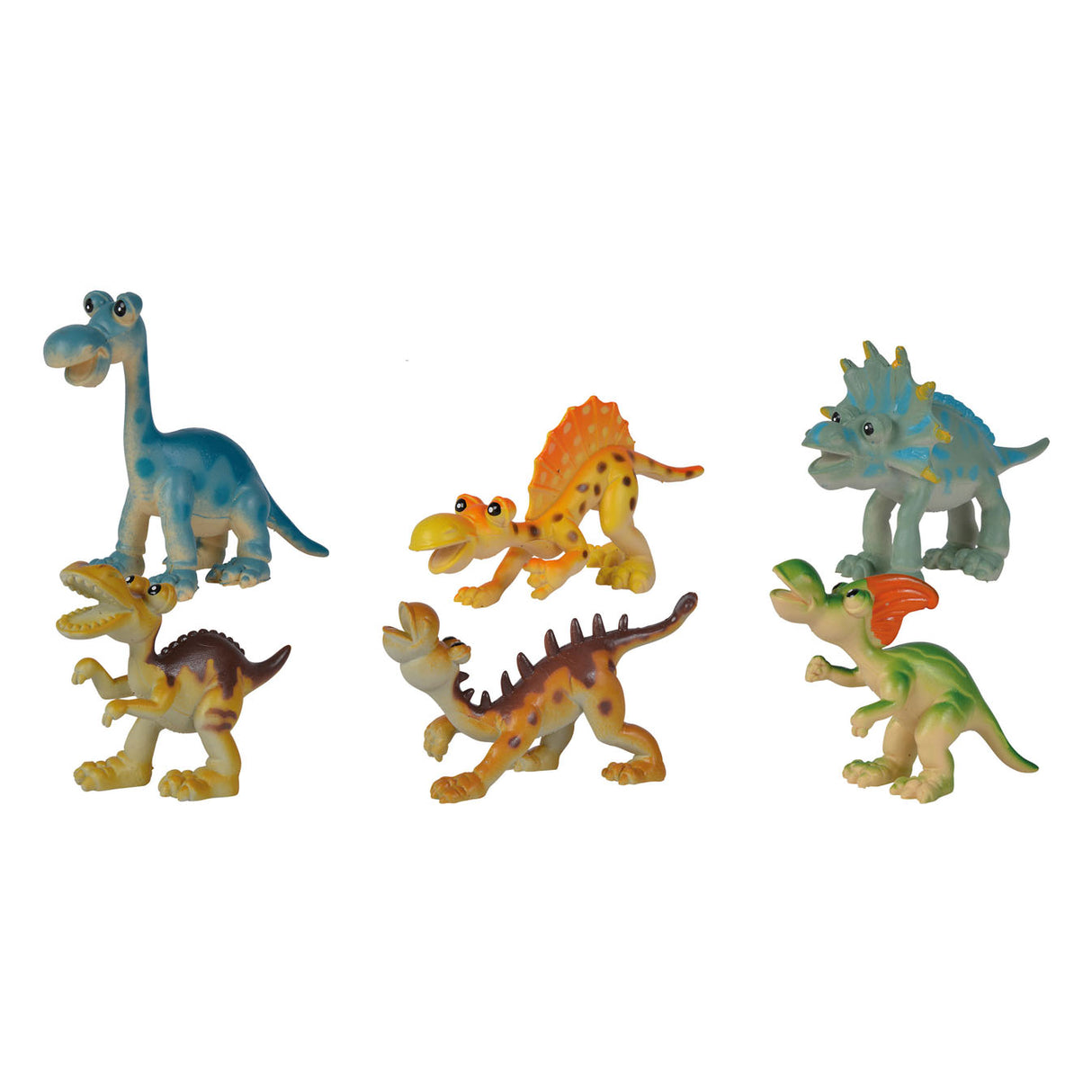 Simba Grappige Dieren Dino's, 6dlg.