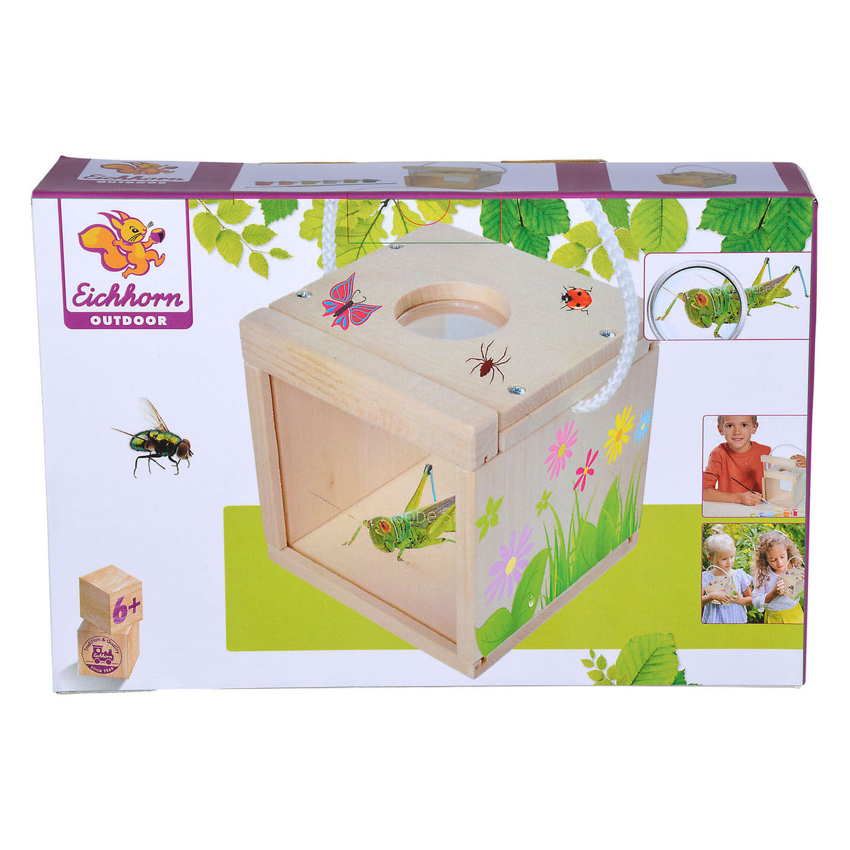 Eichhorn outdoor houten insectenkijkdoos