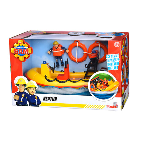 Simba Neptune Reddingsboot met Figuur