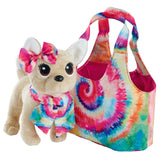Simba chi chi love puppy knuffel in tas batik style