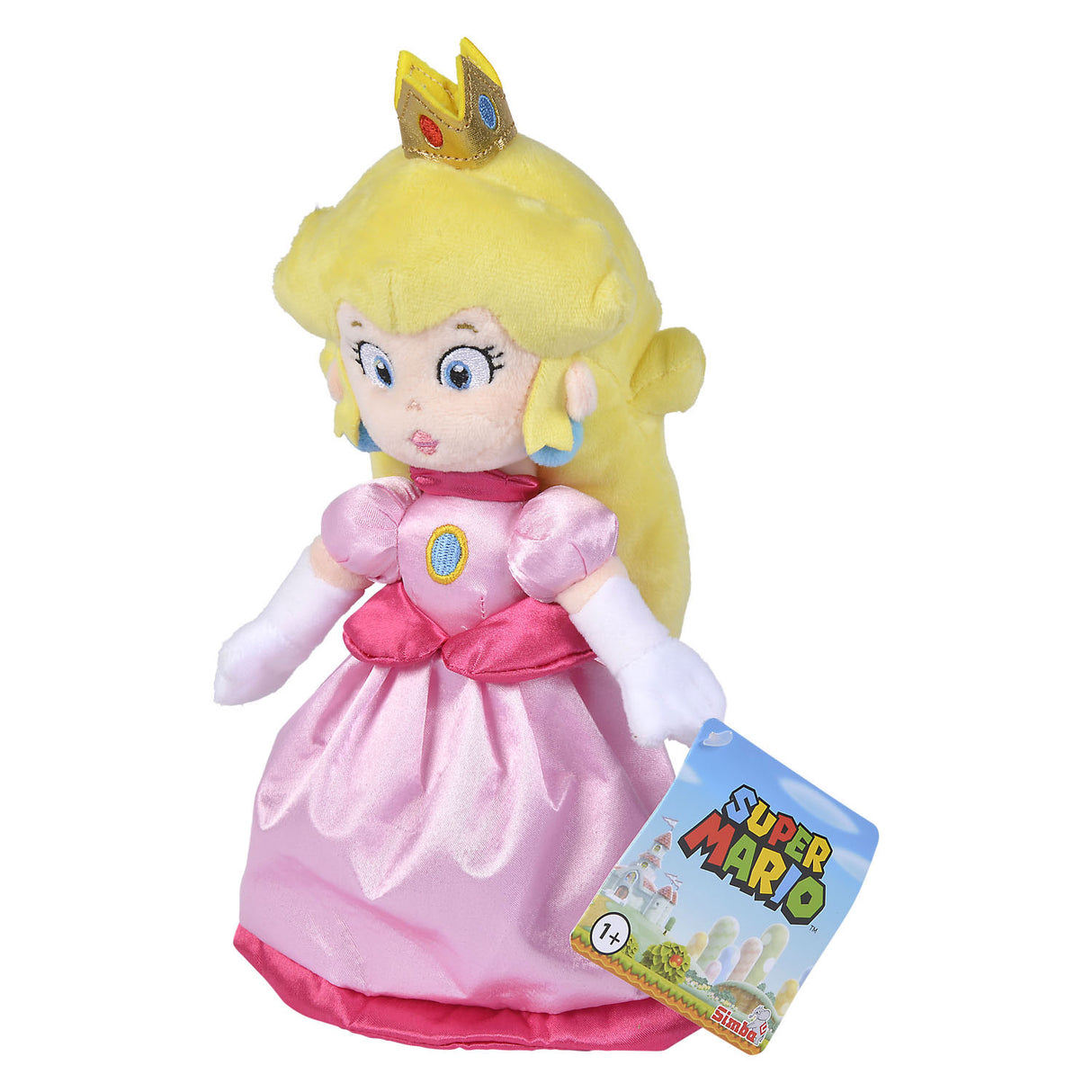 Simba Super Mario Pluchen Knuffel Peach, 27cm