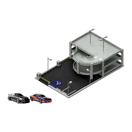 Jada toys jada fast furious nano tokyo drift garage incl. twee speelgoedauto's