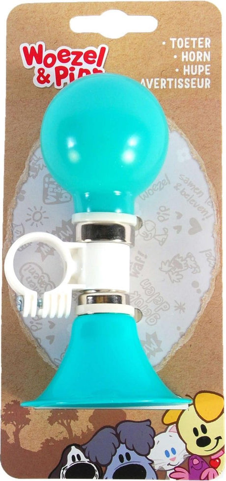 Woezel Pip Fietstoeter - Kinderen - Mint Blauw