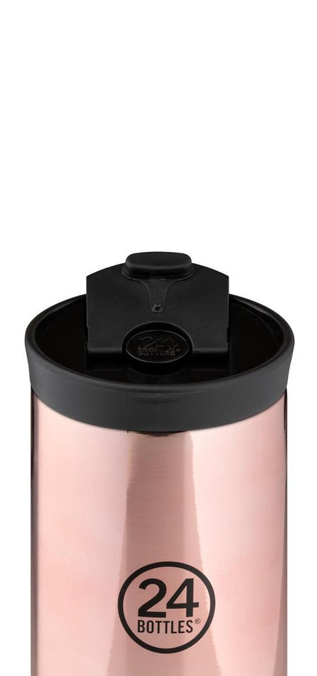 24bottles reisdrinkbeker 350 ml capaciteit - rose gold