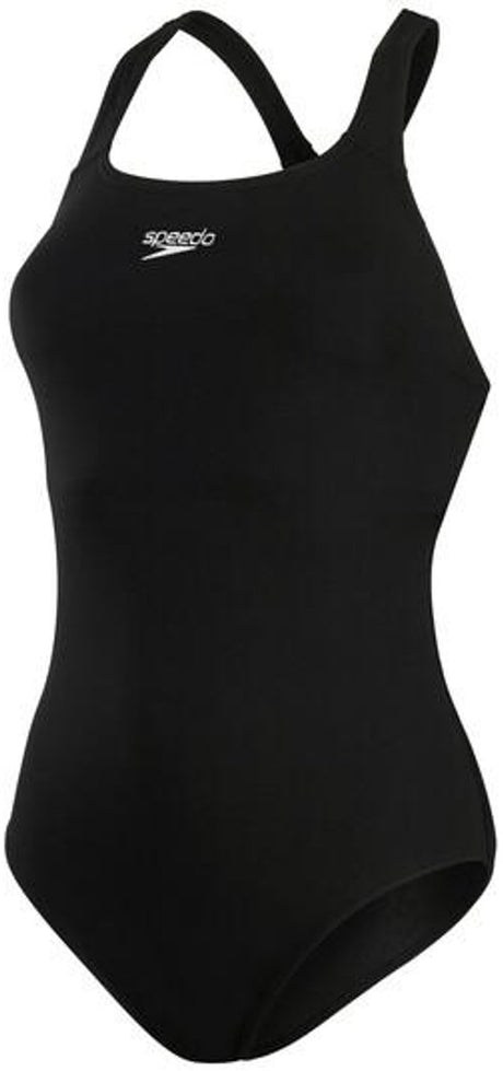Speedo eco+ kickback dames sportbadpak - zwart