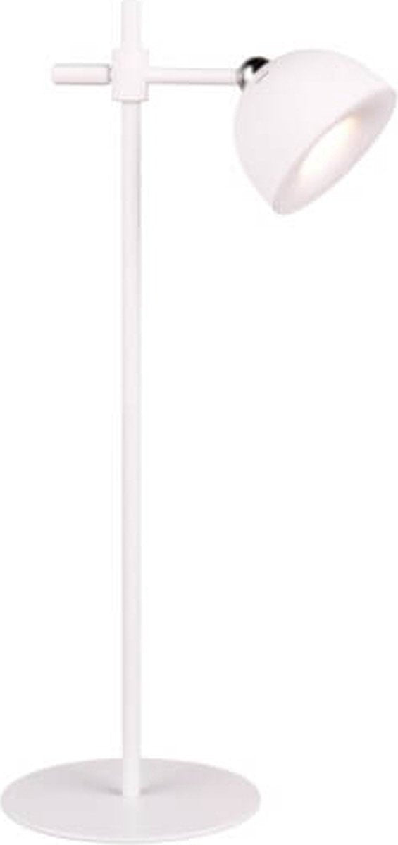 Rl live your light reality maxima - tafellamp - bureaulamp - wit - incl. 1x smd 3w - touch functie - verstelbaar in hoogte - oplaadbaar - snoerloos