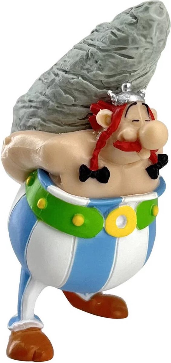 Plastoy - astérix - menhir obelix figuur - 7cm