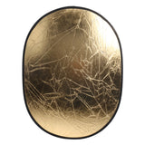 Linkstar reflectiescherm 2 in 1 r-90120gs goud zilver 90x120 cm