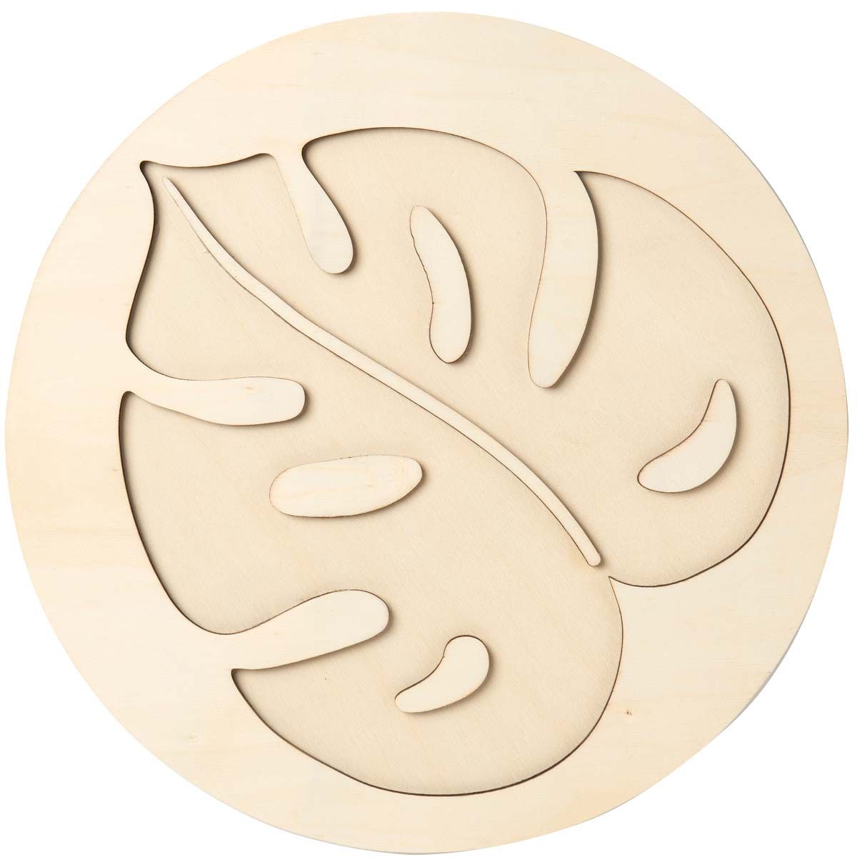 Mod podge • houten gietmal voor epoxy gieten blad