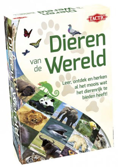 Tactic dieren van de wereld card game