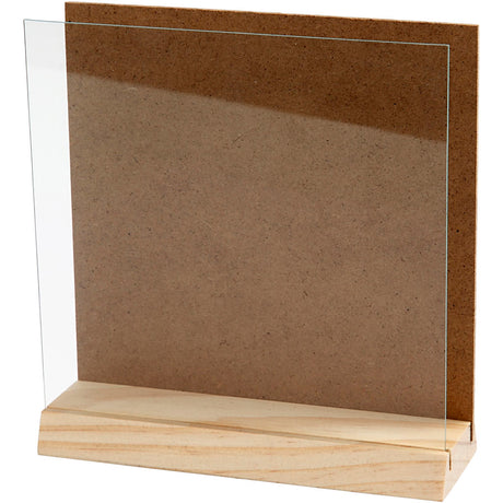 Creativ company https: www.cchobby.nl 3d-plaat-met-glas-afm-15x15-cm-1-set