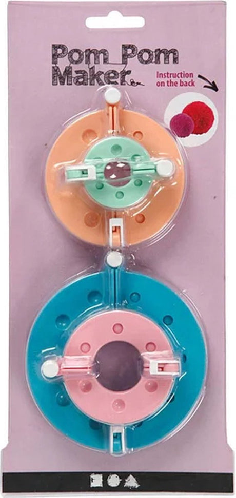 Creativ company https: www.cchobby.nl pom-pom-maker-d-3-5-5-5-7-9-cm-4-stuk-1-set