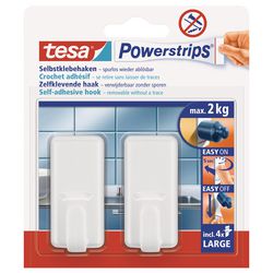Wandhaak tesa 58010-00044 powerstrips wit pak van 2