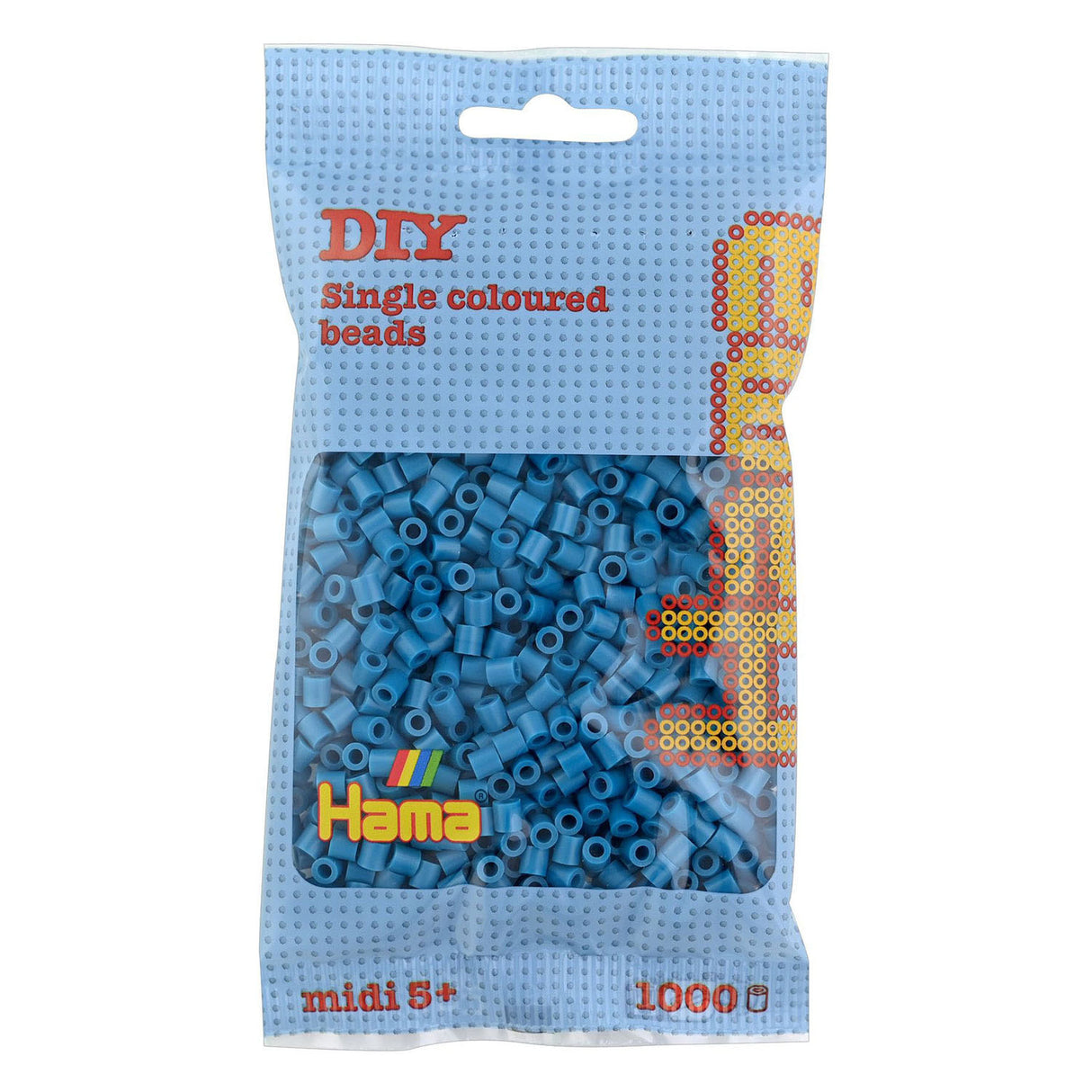 Hama strijkkralen - petrol blauw (83), 1000st.