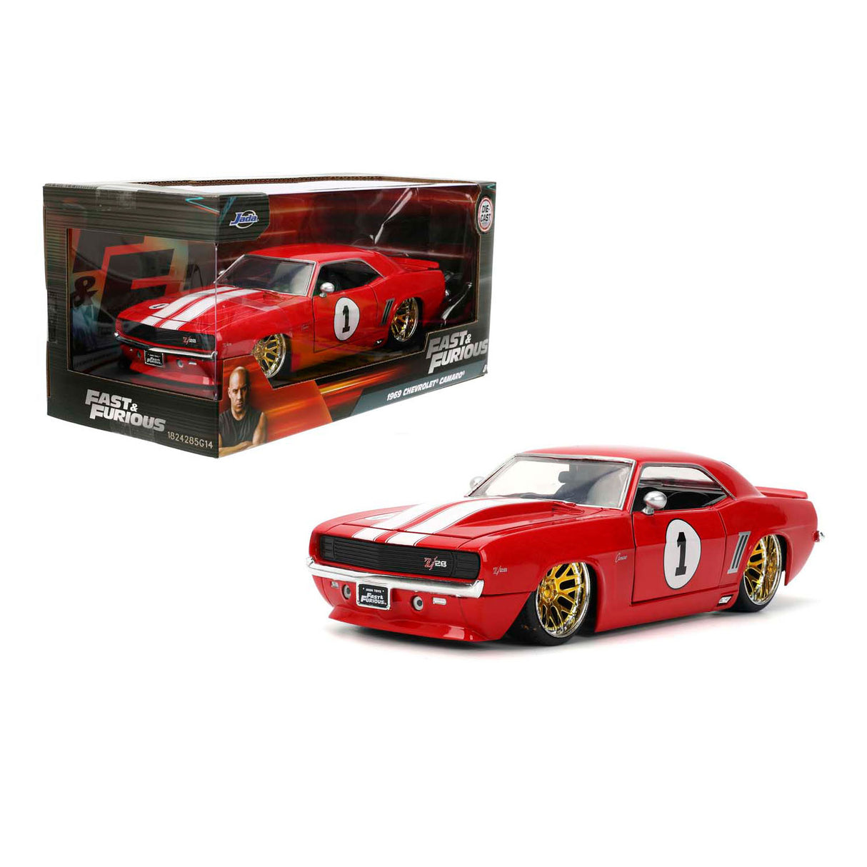 Jada toys - fast furious 1969 chevrolet camaro 1:24 - 9336151314r00
