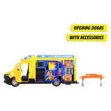 Dickie toys - mercedes benz sprinter rescue - ziekenwagen - ambulance - licht en geluid - vanaf 3 jaar