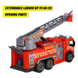 Dickie toys - volvo giant fire truck - brandweerwagen - licht en geluid - hulpdiensten - vanaf 3 jaar
