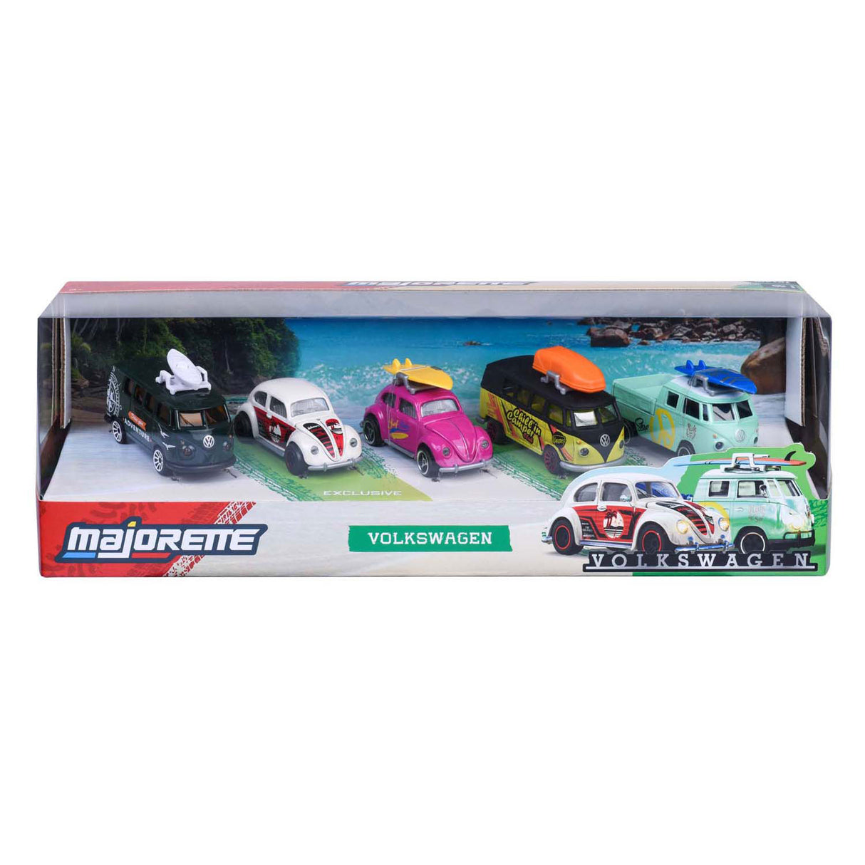 Majorette volkswagen, 5dlg.