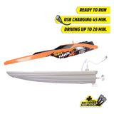 Dickie toys - rc sea hawk - bestuurbare speedboot - afstandsbediening - vanaf 6 jaar