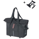 Basil fietshandtas city mik 8 - 11 liter 19 x 30 x 26 cm - zwart