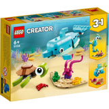 Lego creator 31128 3in1 dolfijn en schildpad