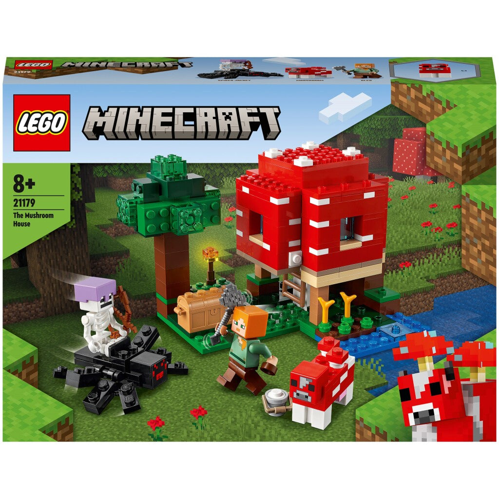 Lego Minecraft 21179 The Mushroom House