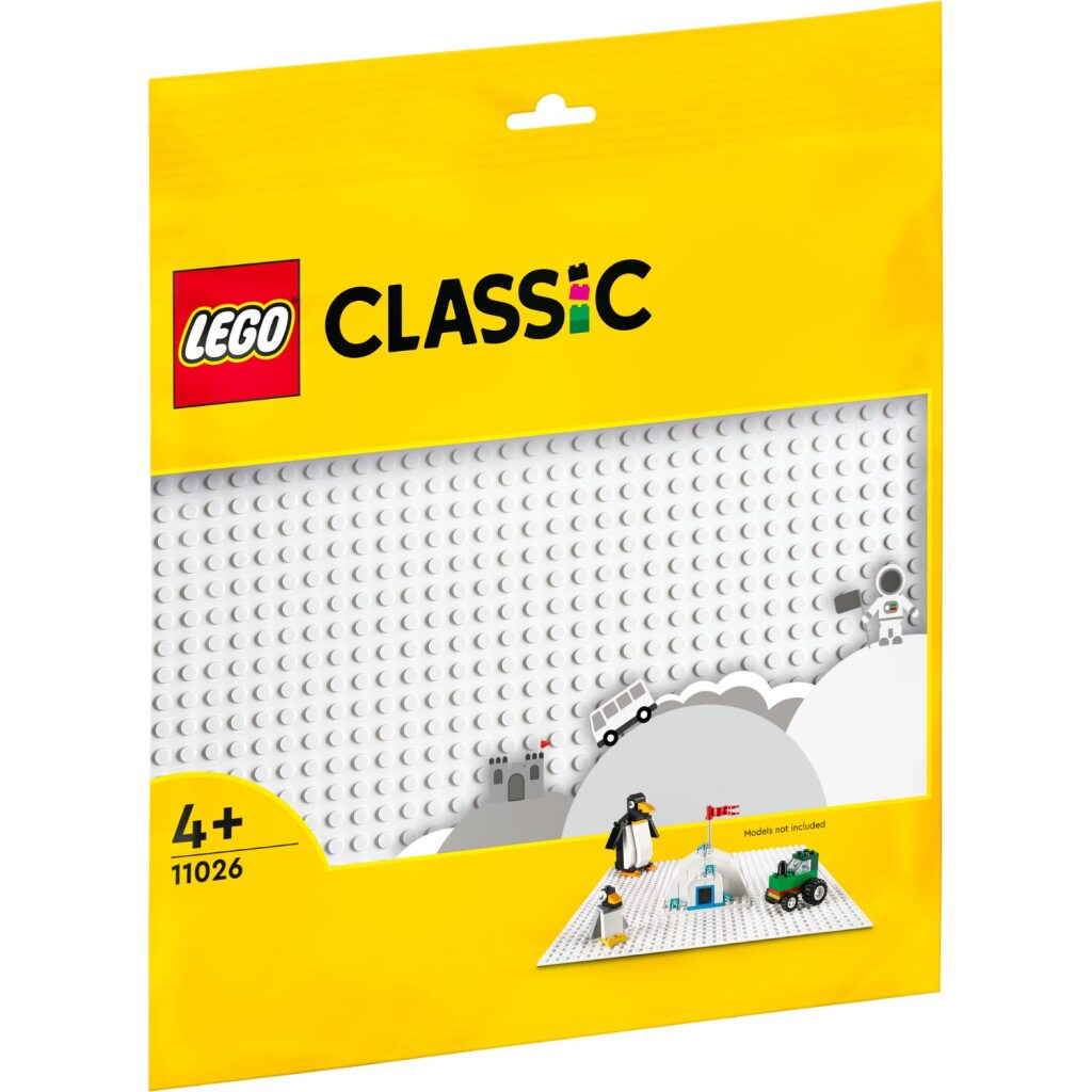 Lego lego 11026 bouwplaat wit