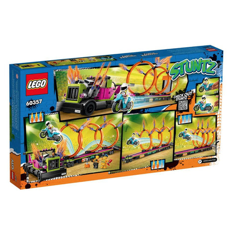 Lego City Stuntz 60357 Stunttruck en Ring of Fire Uitdaging