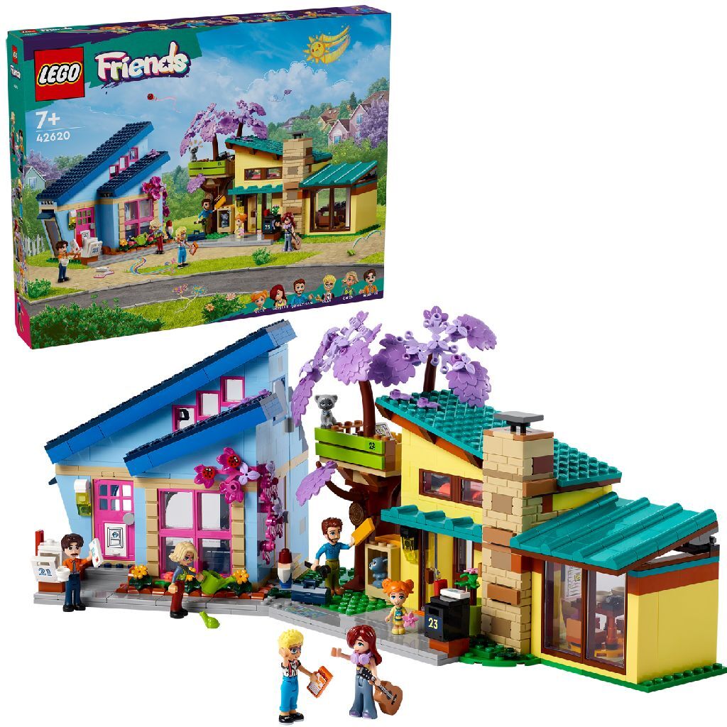 Lego LEGO Friends 42620 Olly en Paisleys Huizen