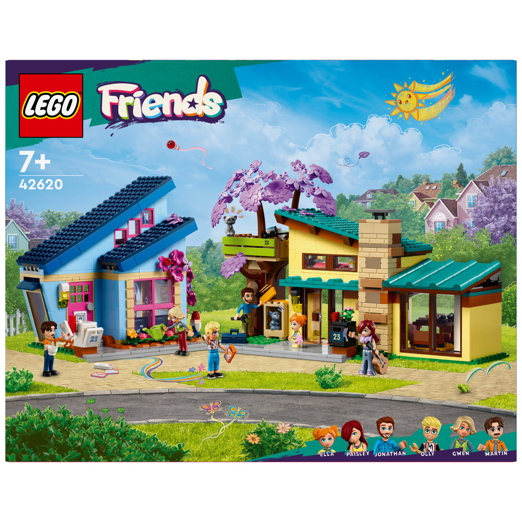 Lego LEGO Friends 42620 Olly en Paisleys Huizen