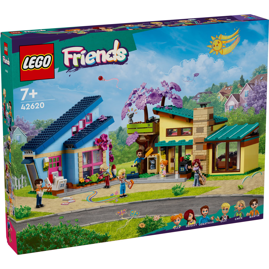 Lego LEGO Friends 42620 Olly en Paisleys Huizen