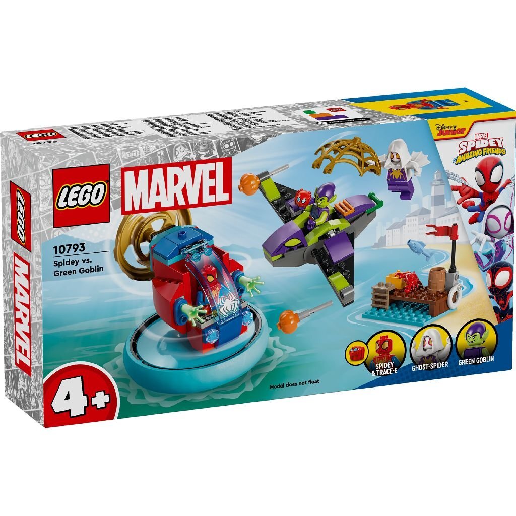 Lego marvel 10793 spidey vs green goblin