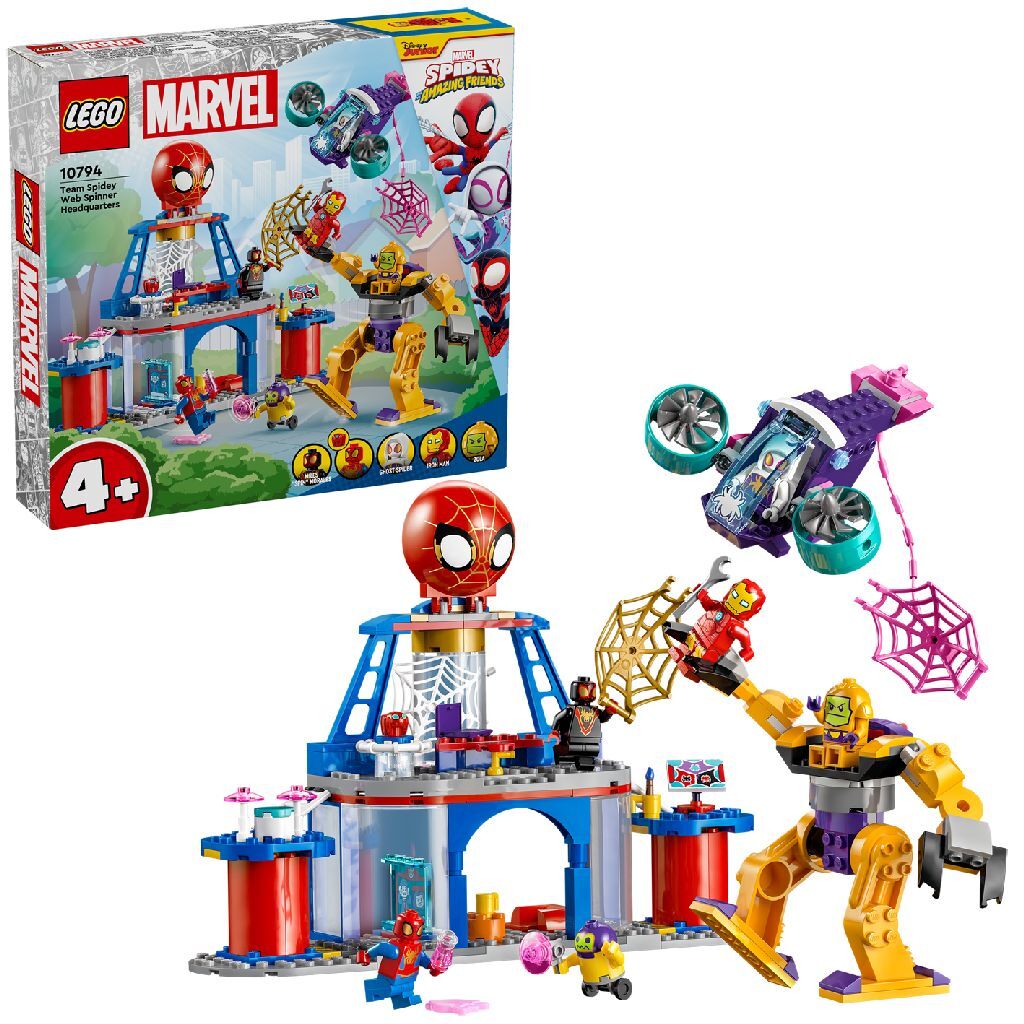 Lego Marvel 10794 Spidey Web Headquartets