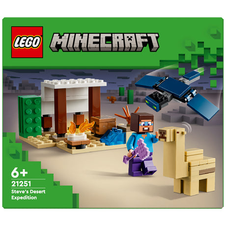 Lego minecraft 21251 steve #039;s desert expedition