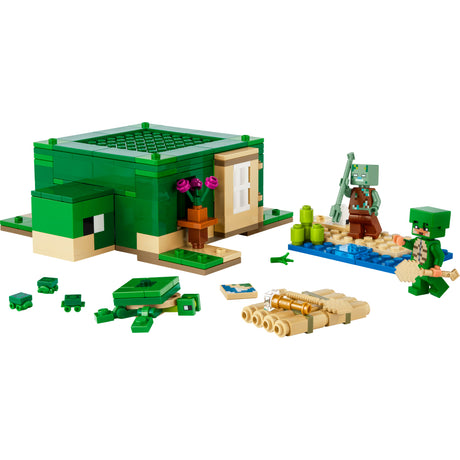 Lego LEGO Minecraft 21254 Het Schildpadstrandhuis