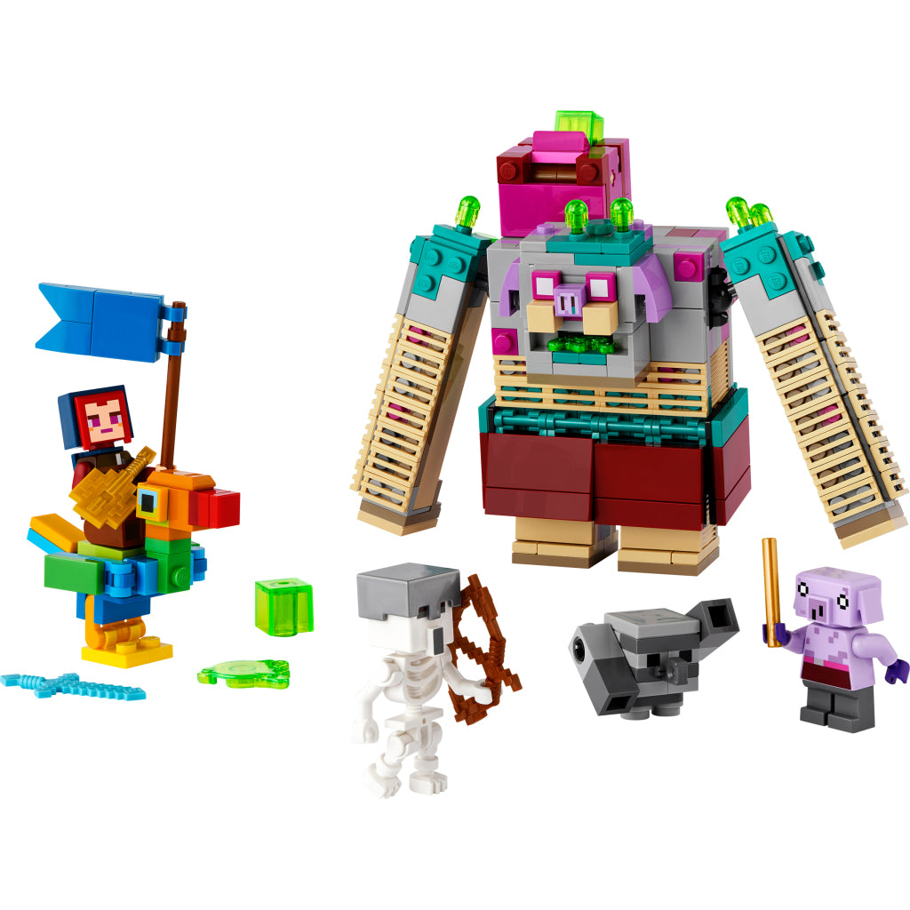 Lego LEGO Minecraft 21257 Duel met de Verslinder