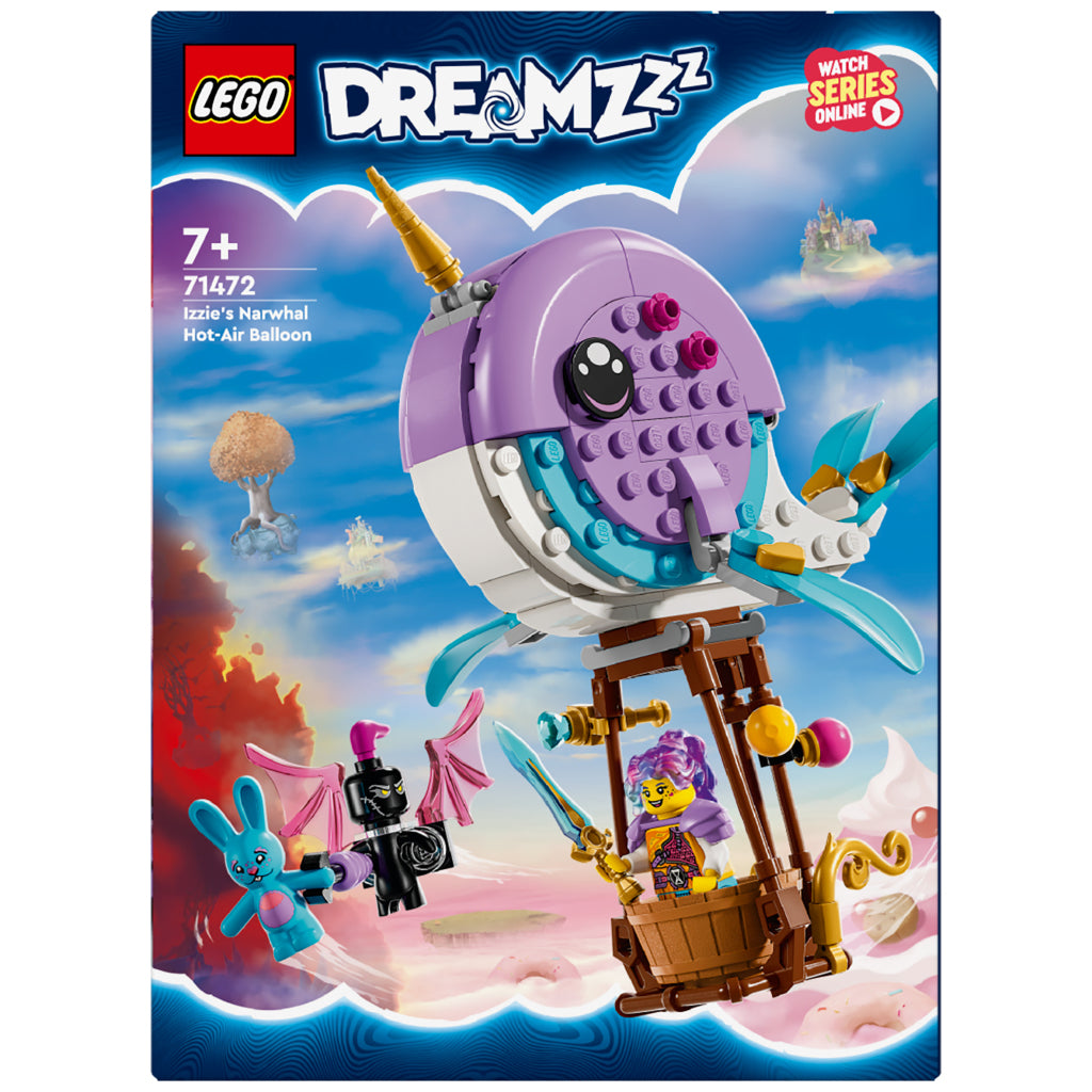 Lego LEGO DREAMZzz 71472 Izzie's Narwal-Luchtballon