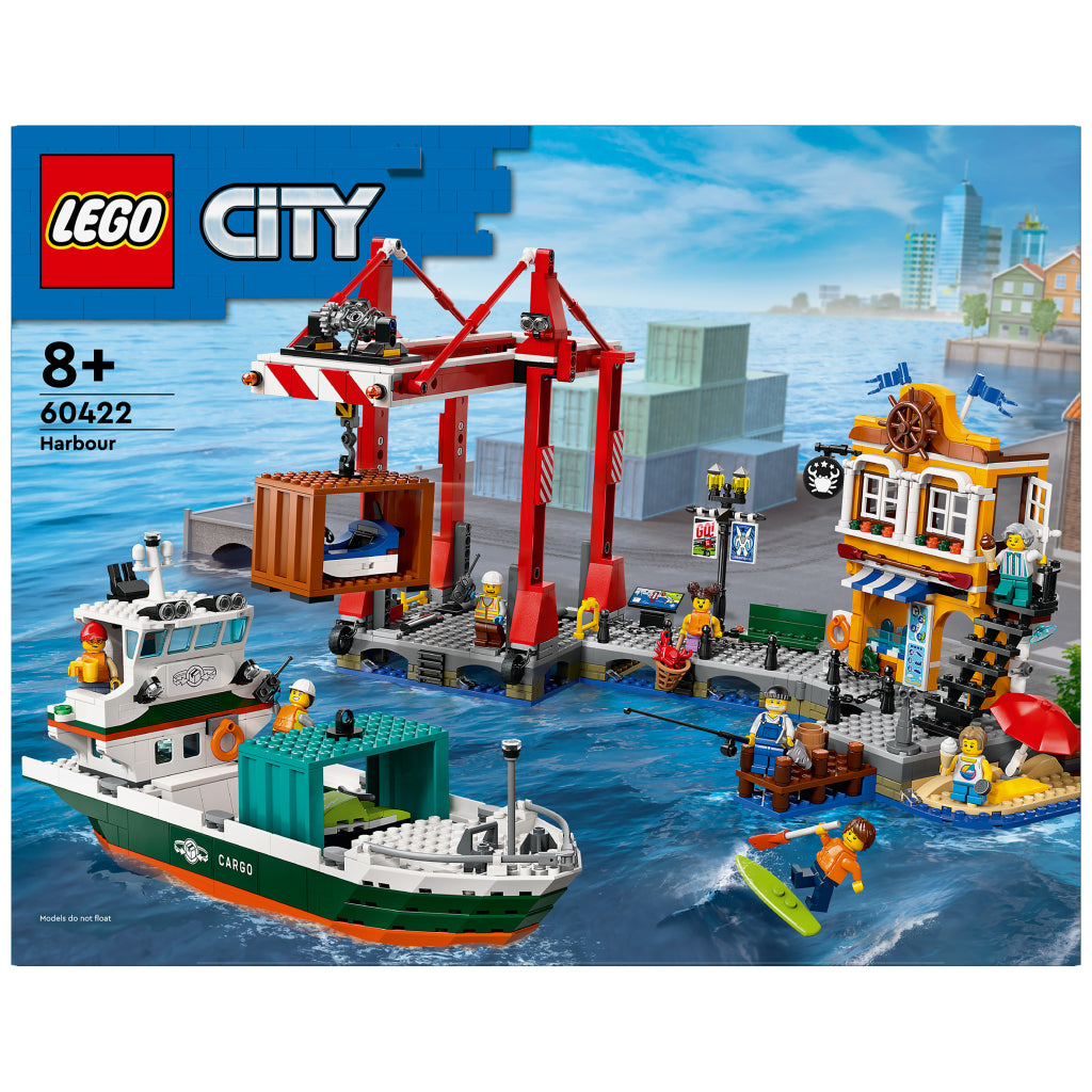 Lego 60422 City Haven Met Vrachtschip