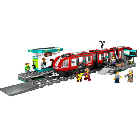 Lego City 60423 Treinen Stadstram en Station