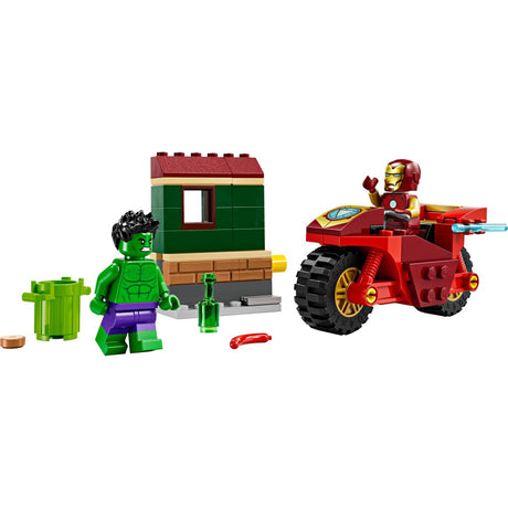 Lego Super Heroes 76287 Iron Man With Bike