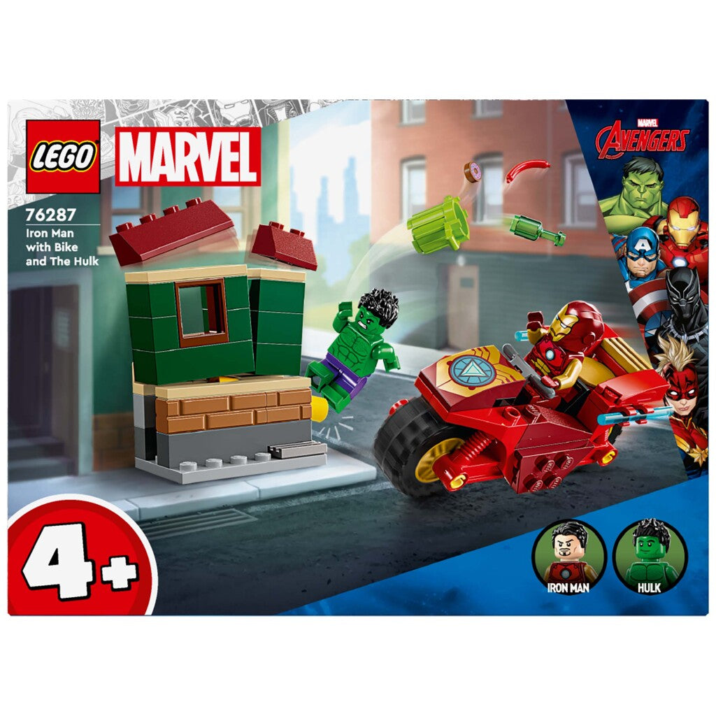 Lego Super Heroes 76287 Iron Man With Bike