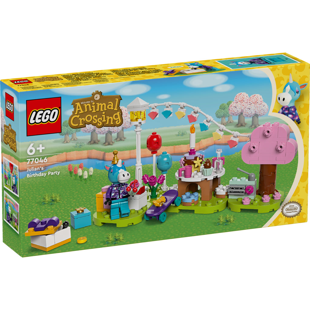 Lego Animal Crossing 77046 Julian #039;s Birthday Party