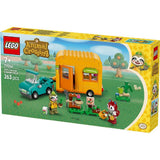 Lego animal crossing 77054 leifs caravan en winkel